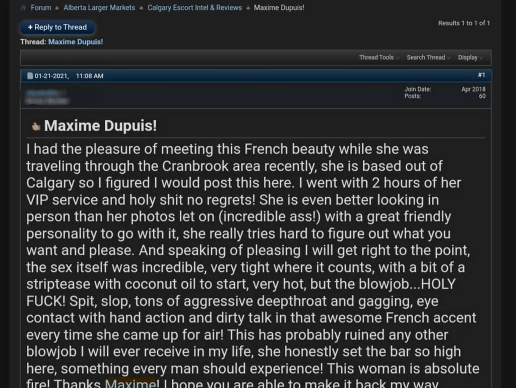 Maxime Dupuis is Female Escorts. | Peace River Country | British Columbia | Canada | scarletamour.com 