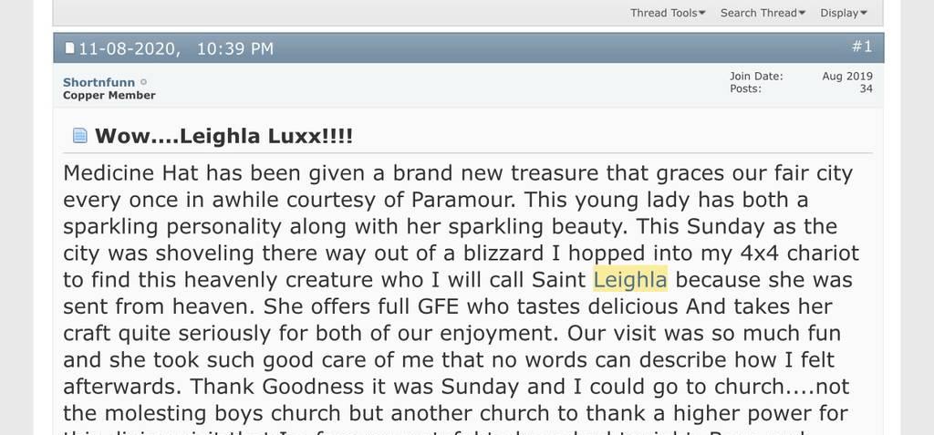 Leighla Luxxx is Female Escorts. | Red Deer | Alberta | Canada | scarletamour.com 