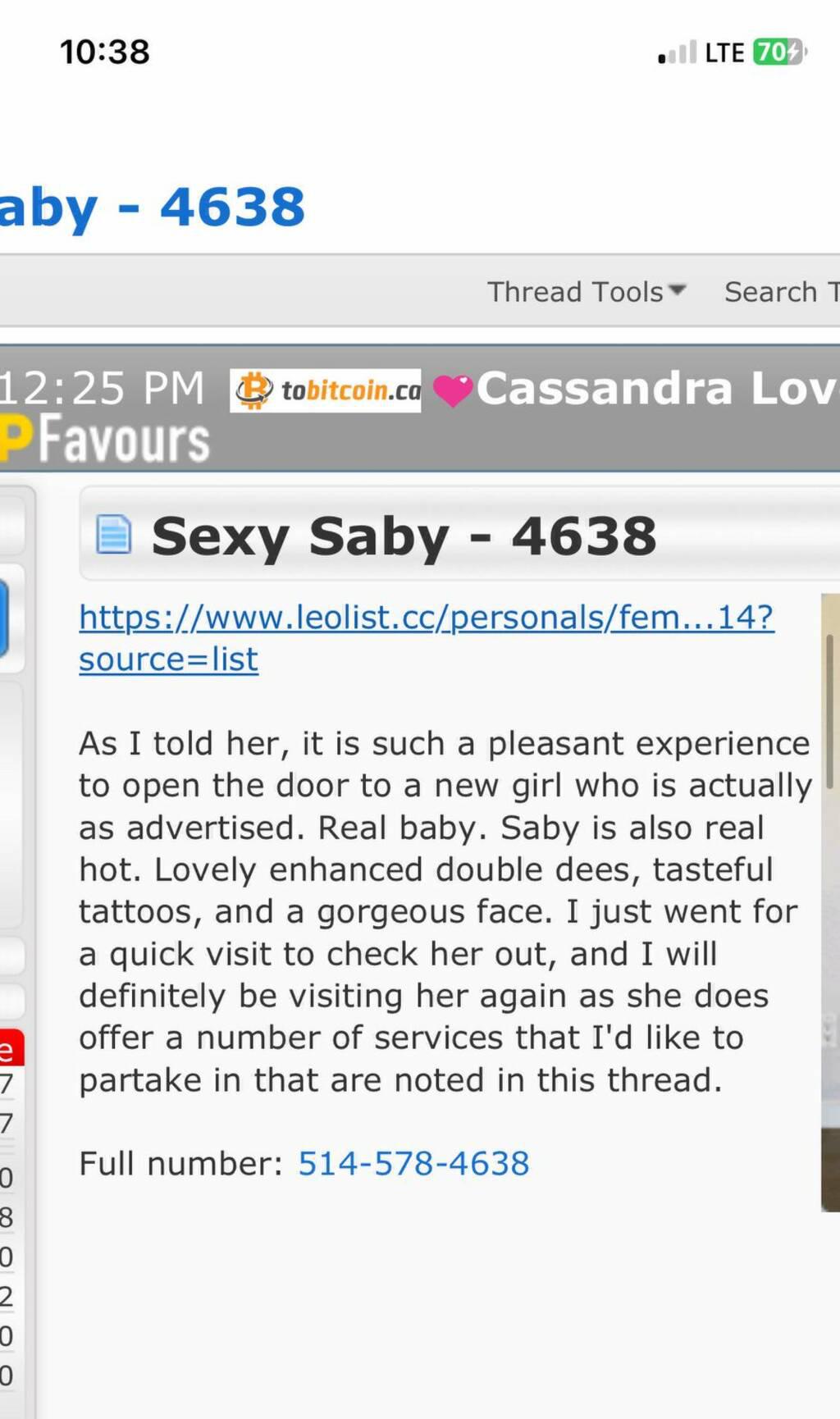 Sexy SABY (CASH ONLY) is Female Escorts. | Sudbury | Ontario | Canada | scarletamour.com 