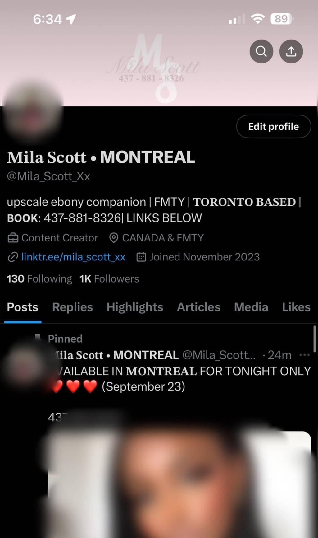 Mila Scott is Female Escorts. | Moncton | New Brunswick | Canada | scarletamour.com 