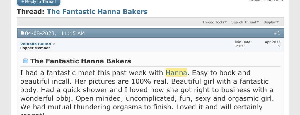 Hanna bakers is Female Escorts. | Vancouver | British Columbia | Canada | scarletamour.com 