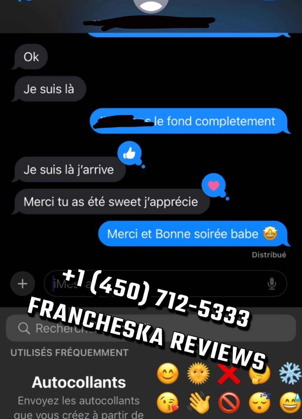 Francheska is Female Escorts. | Sherbrooke | Quebec | Canada | scarletamour.com 