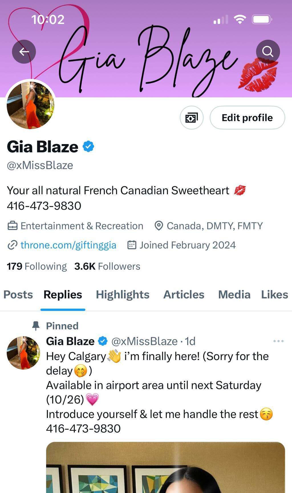 Gia Blaze is Female Escorts. | London | Ontario | Canada | scarletamour.com 