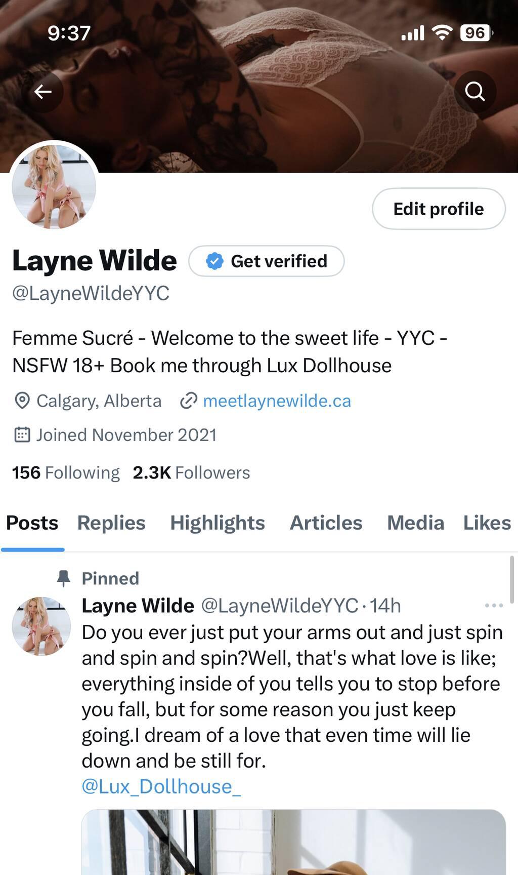 Layne Wilde is Female Escorts. | Calgary | Alberta | Canada | scarletamour.com 