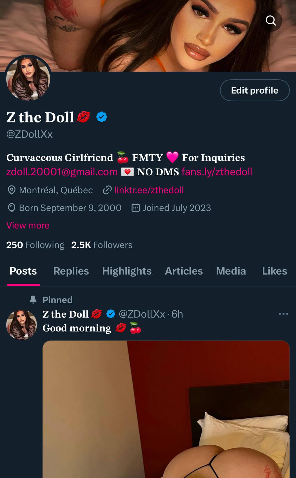 Z The Doll is Female Escorts. | Guelph | Ontario | Canada | scarletamour.com 