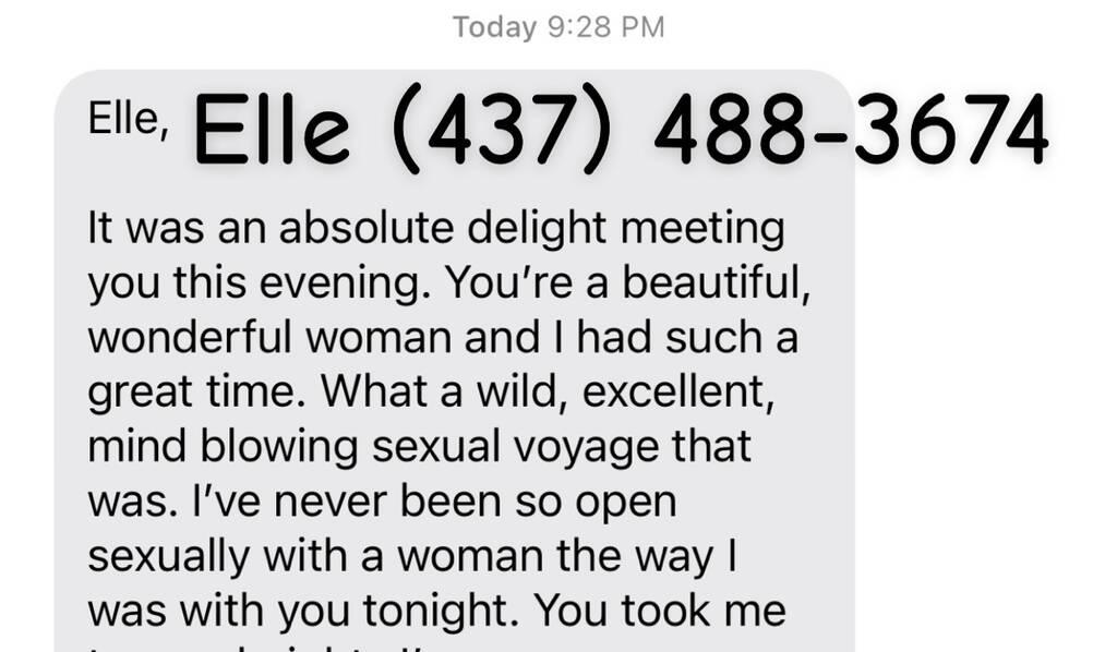 
                        Elle
                     is Female Escorts. | Sarnia | Ontario | Canada | scarletamour.com 